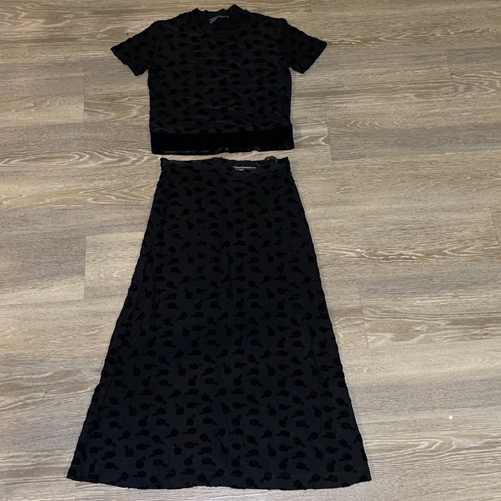 MONNALISA - Special Occasion two set Dress, Black, Girl, 12/14 yrs